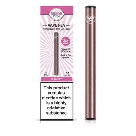 Dinner Lady Disposable Pen - Pink Berry (1,5ml - 20 mg)
