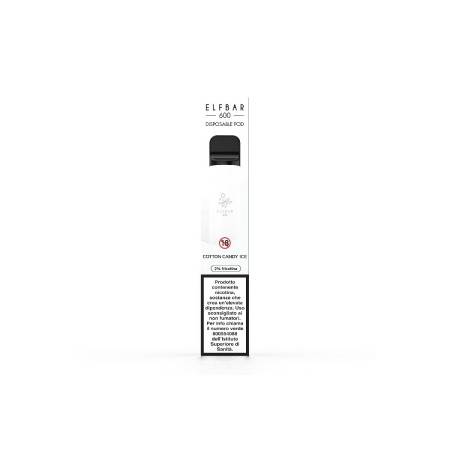 ELFBAR 600 Disposable Pod - Cotton Candy Ice (20mg/ml)