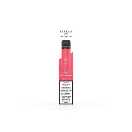 ELFBAR 600 Disposable Pod - Pink Lemonade (20mg/ml)