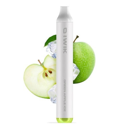 IWIK Green Apple ICE Usa e Getta (600 puff) - Iwik