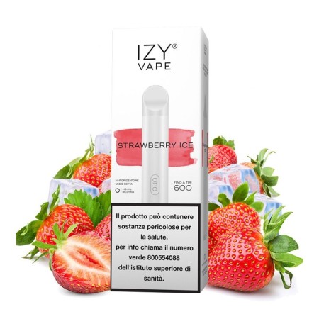 Izy Vape 600 Disposable - Strawberry ICE