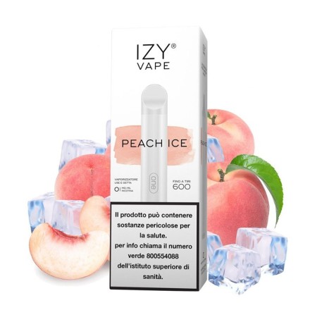 Izy Vape 600 Disposable - Peach ICE