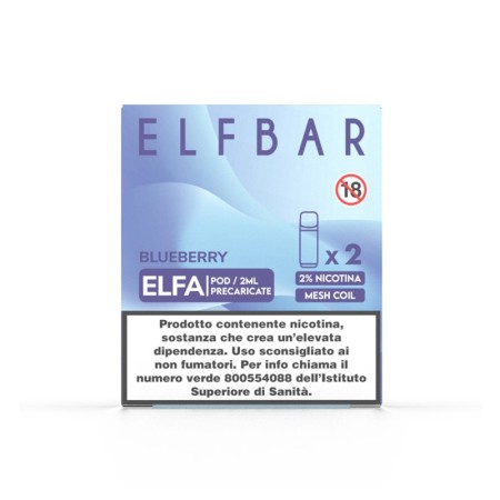ELFBAR ELFA POD - BLUEBERRY 2ml [2PZ]