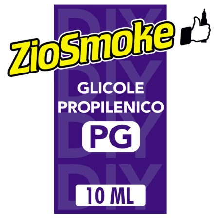 PG GLICOLE PROPILENICO 10 ML - ZIOSMOKE
