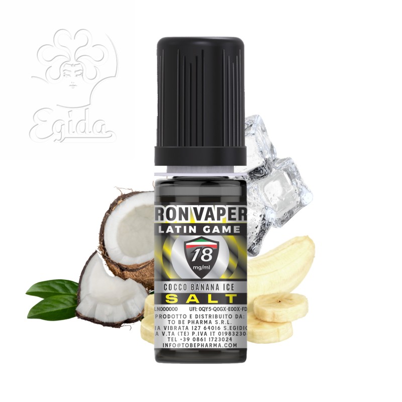 LATIN GAME 10 ML IRON VAPER SALI NICOTINA | AdessoSvapo