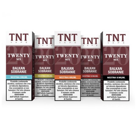 BALKAN SOBRANIE TWENTY MIX 10 ML - TNT VAPE | AdessoSvapo BALKAN SOBRANIE TWENTY MIX 10 ML - TNT VAPE | AdessoSvapo