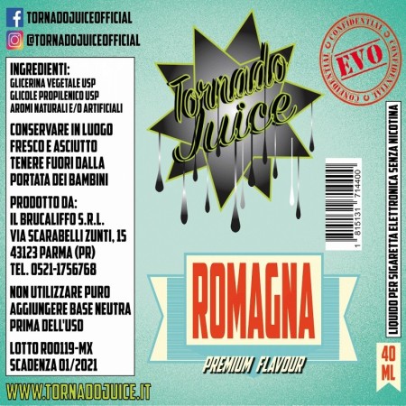 ROMAGNA MX-60 40 ML TORNADO JUICE