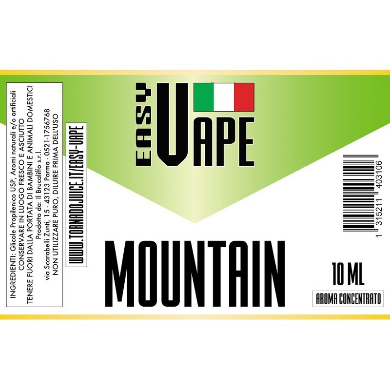 TORNADO JUICE MOUNTAIN EASY VAPE AROMA CONC. 10 ML TORNADO 9,00