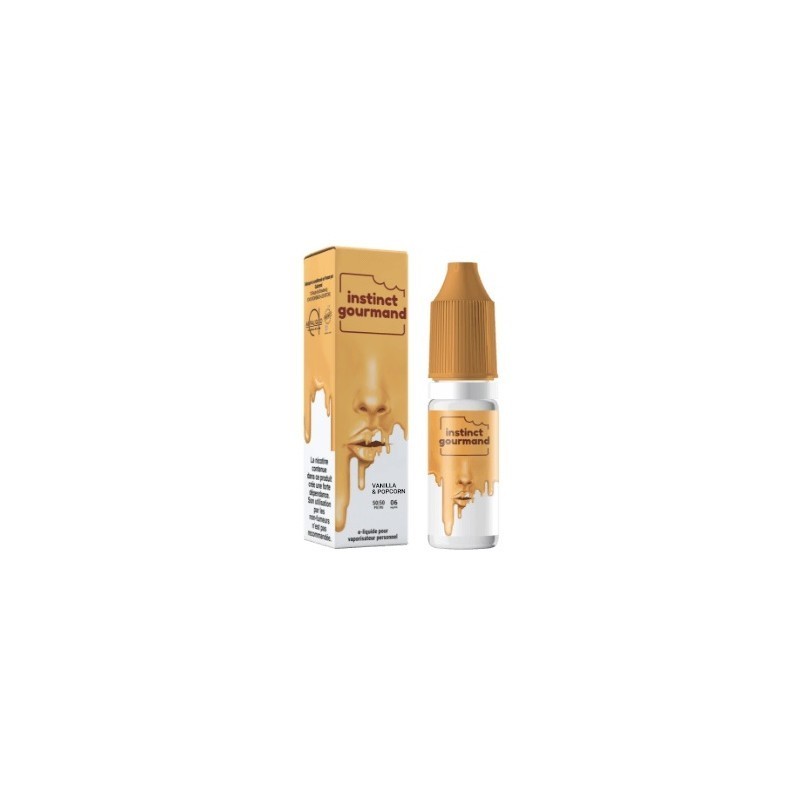 ALFALIQUID VANILLA E POPCORN INSTINCT GOURMAND 10 ML ALFA 5,50 €