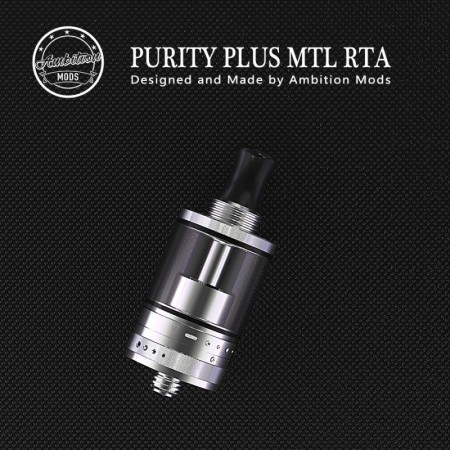 PURITY PLUS MTL RTA 22 MM 3,5 ML AMBITION MODS