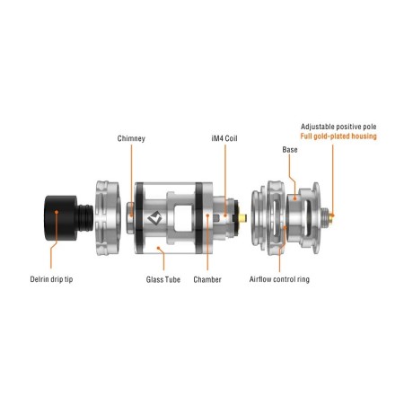 GEEK VAPE ILLUSION MINI ATOM. 25 MM 3 ML GEEK VAPE 37,00