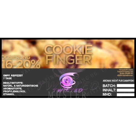COOKIE FINGER AROMA 10 ML TWISTED