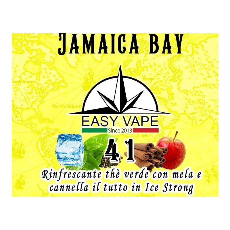 EASY VAPE JAMAICA BAY 41 AROMA 10 ML EASY VAPE 8,00