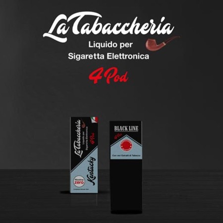 KENTUCKY BLACK LINE 4POD LA TABACCHERIA LIQUIDO PRONTO