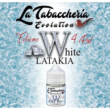 WHITE LATAKIA 20ML EXTREME4POD LA TABACCHERIA