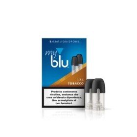 my blu liquidi senza nicotina BLU TOBACCO LIQUID POD MY BLU 2 X 1,5ML BLU 8,00 €