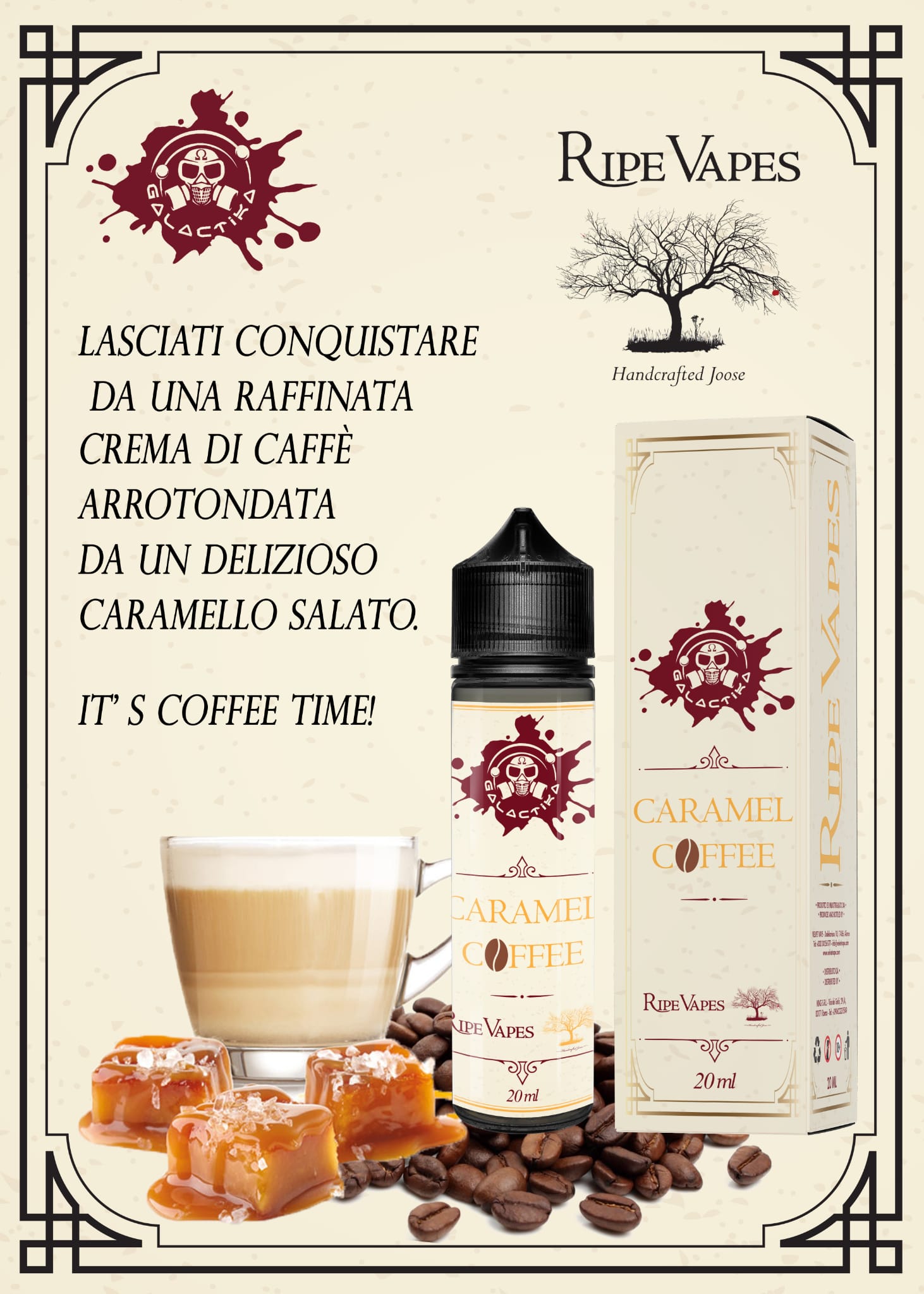 Caramel Coffee (20ml) - Galactika / Ripe Vapes