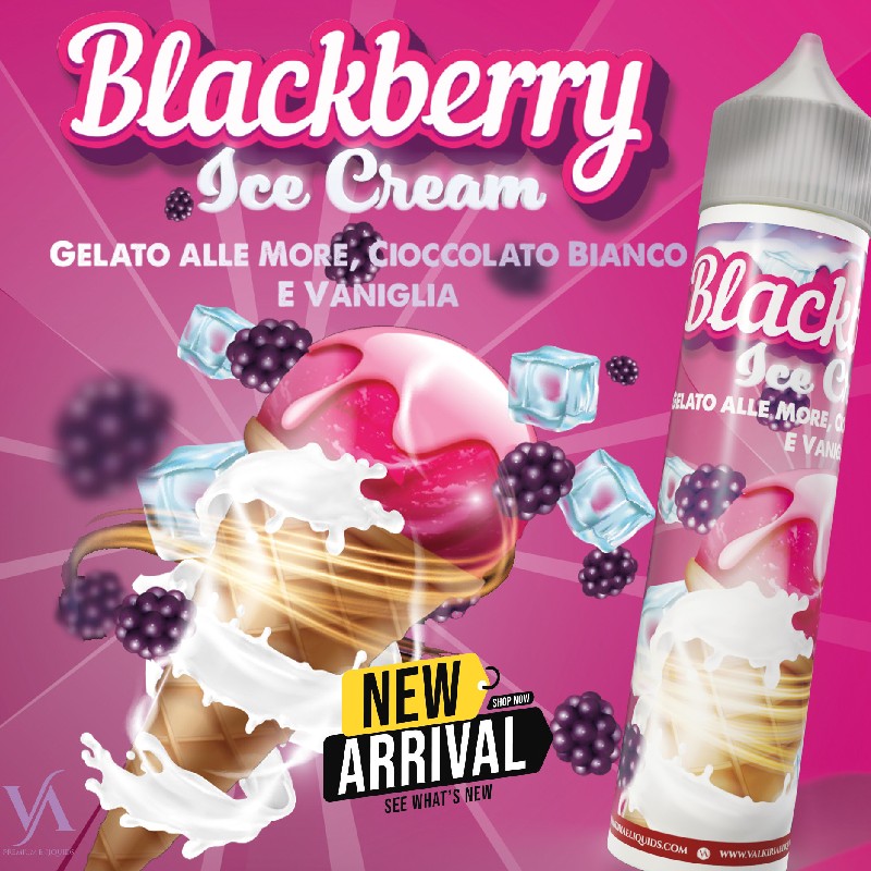 Blackberry Ice Cream (20ml) - Valkiria